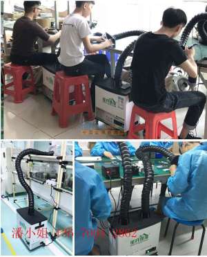 工廠電子焊錫排煙機(jī)焊錫電路板煙霧處理方式工廠烙鐵煙霧排煙機(jī)